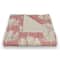 Pink Floral Pattern 50" x 60" Coral Fleece Blanket
